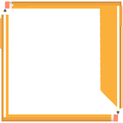 Pencil Frame 3 clipart
