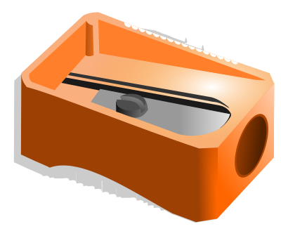Pencil sharpener clipart