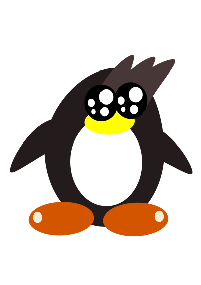 Penguin remasterd h.d clipart