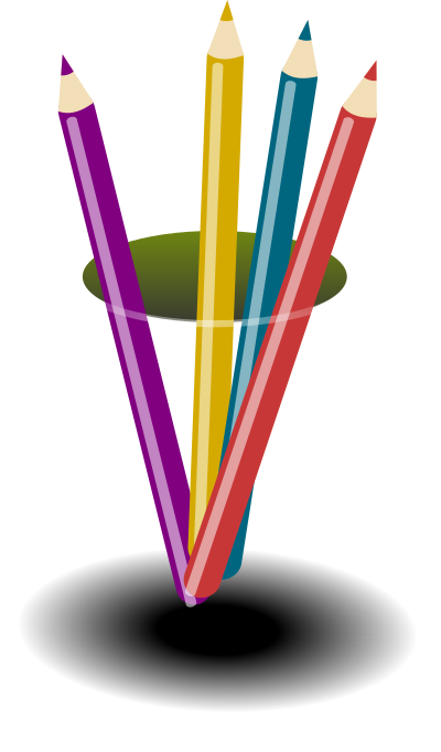 Penholder clipart