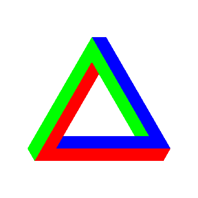 Penrose Triangle clipart