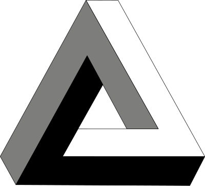 Penrose Triangle clipart