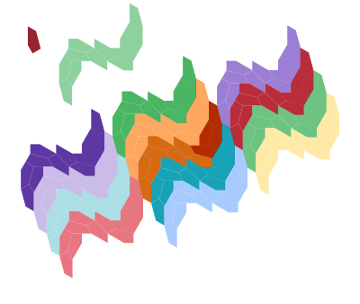 Pentagon tile clipart