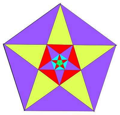 Pentagons and Stars clipart