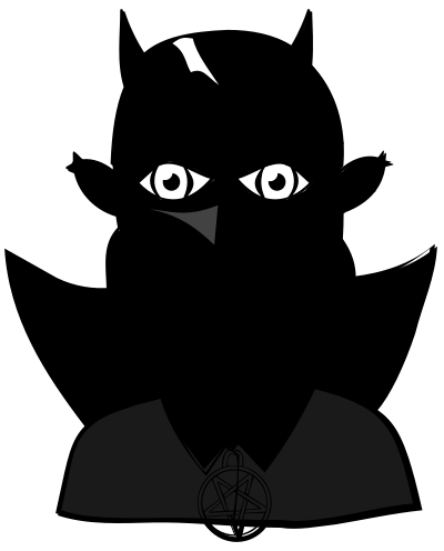People faces: devil clipart