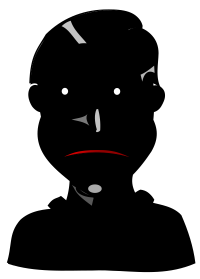 People faces: emo kid clipart