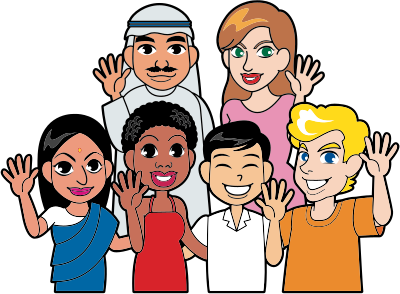 People of the World clipart