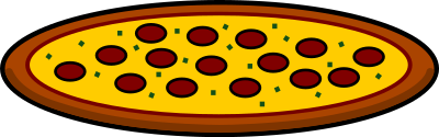 Pepperoni Pizza clipart