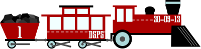 PequeÃ±o tren. Little train clipart