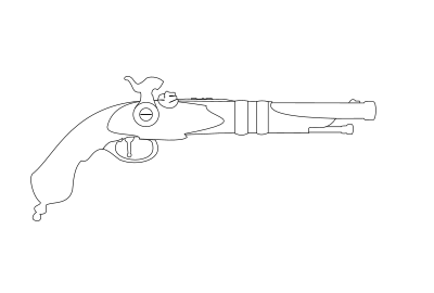 Percussion Cap Musket clipart