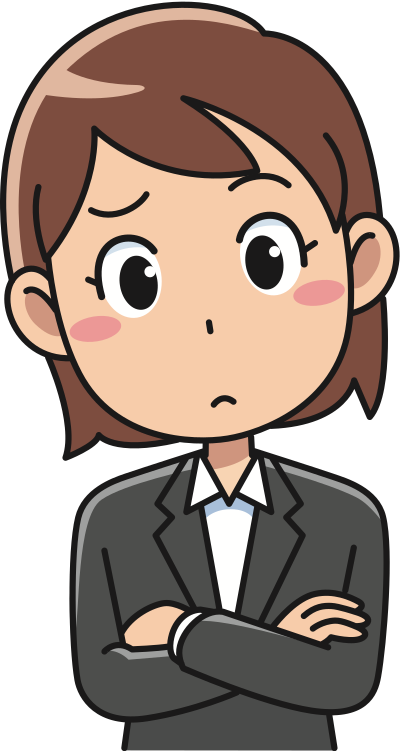 Perplexed Female (#3) clipart