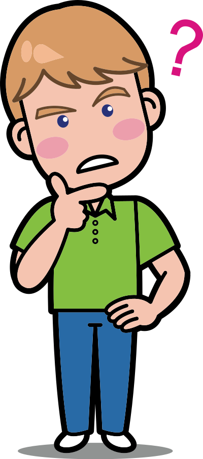Perplexed Male (#10) clipart