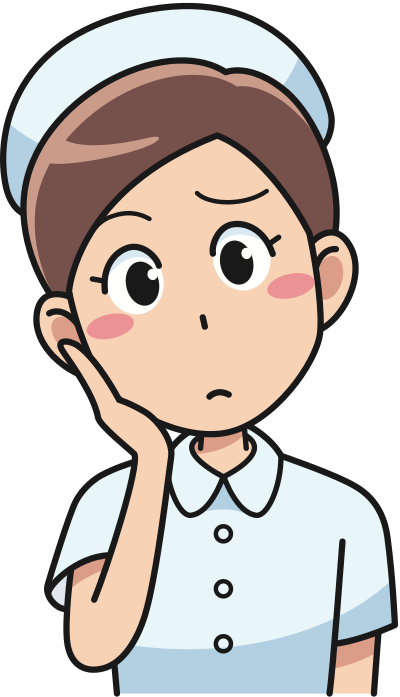 Perplexed Nurse clipart