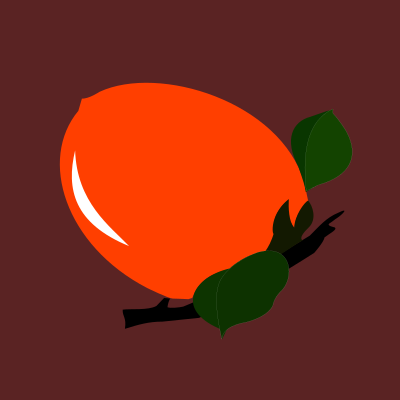 Persimmon clipart