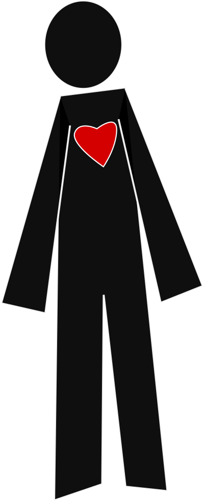 Person-With Heart clipart
