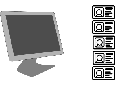 Personal data breach clipart