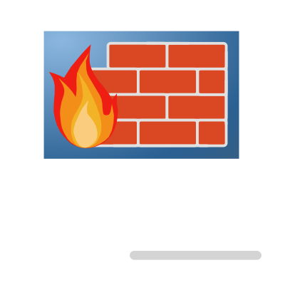 Personal firewall clipart