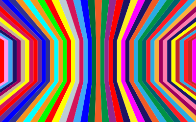 Perspective Colorful Vertical Stripes clipart