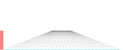 Perspective grid depth clipart