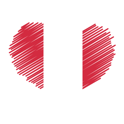 Peru flag heart clipart