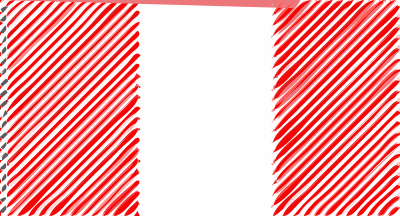 Peru flag linear clipart