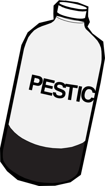 Pesticide Bottle clipart