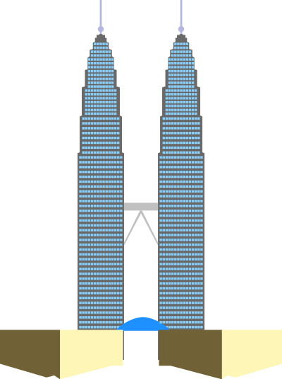 Petronas Twin Towers clipart