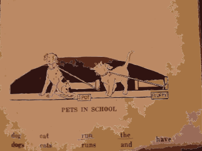 Pets in School clipart