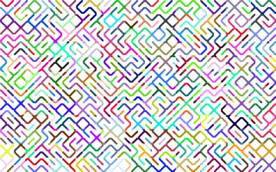 PETSCII Pattern Mod Prismatic clipart