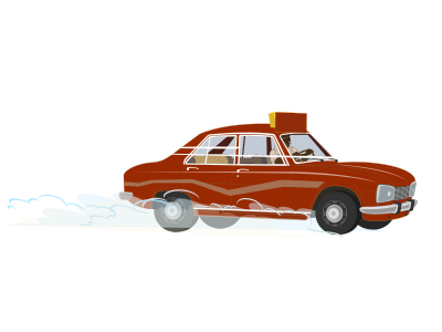 Peugeot 504 clipart