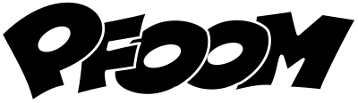 PFOOM in black clipart