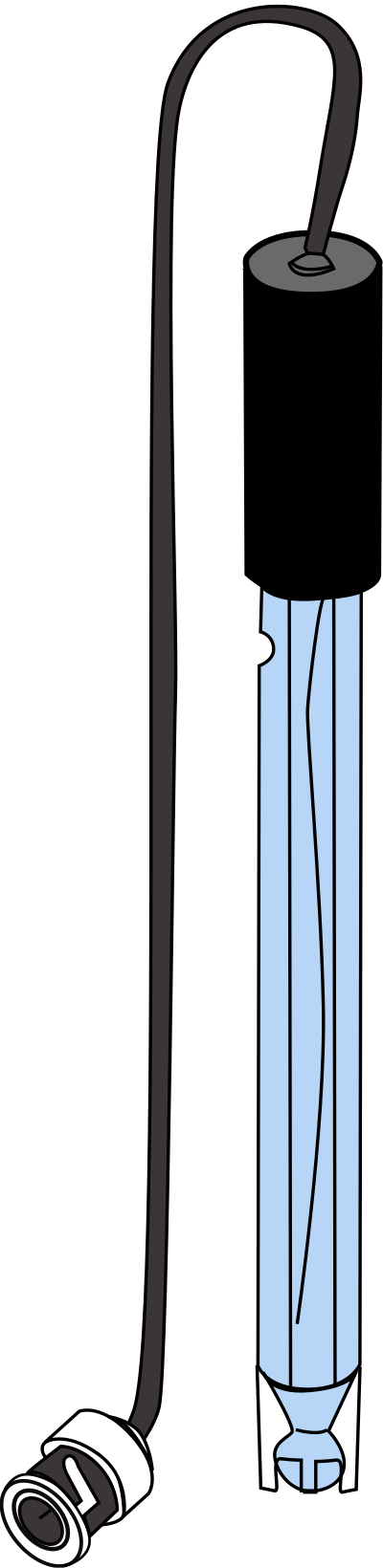 pH Probe clipart