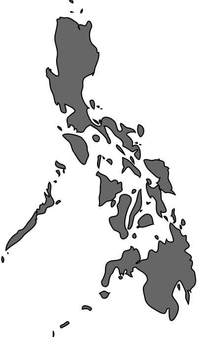 Philippine Map Simplified clipart