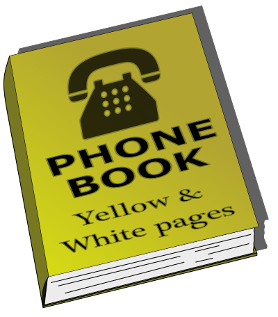 Phone Book clipart