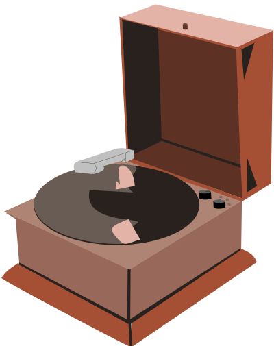Phonograph Player clipart