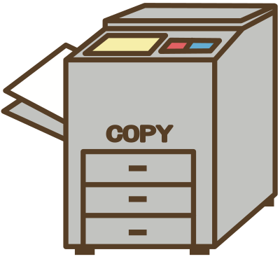Photcopier clipart