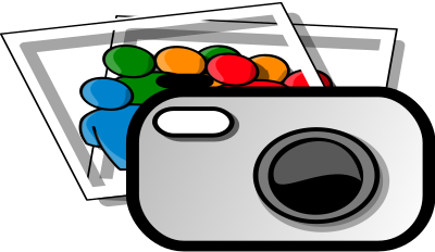 Photo camera clipart