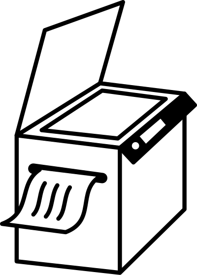 Photocopier clipart