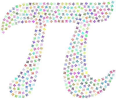 Pi Fractal Prismatic clipart