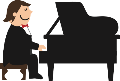 Pianist clipart