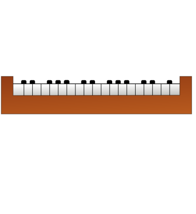 Piano clipart