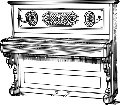 Piano clipart