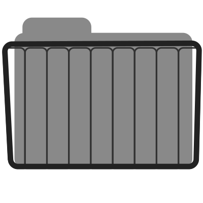 Piano Folder Icon clipart