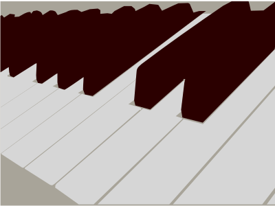 Piano Keyboard clipart