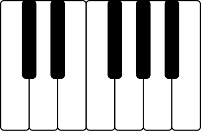 Piano Keys clipart