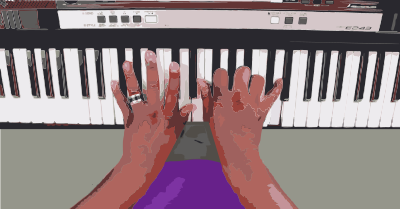 Piano Player - Fix Remix clipart
