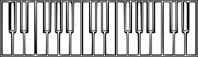 PianoKeysDL2 clipart