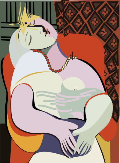 Picasso style clipart