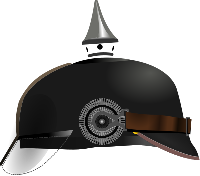 Pickelhaube clipart