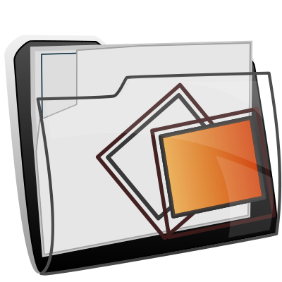 Picture folder clipart